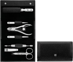 Zwilling Zestaw Do Manicure Czarne Skrzane Etui (976820040)