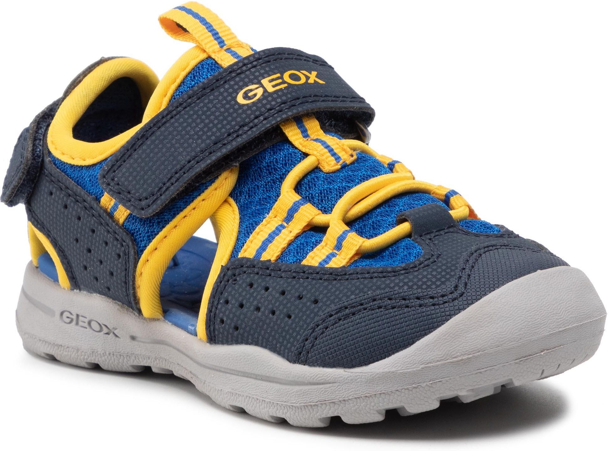 Sandały GEOX - J Vaniett B. C J255XC 014CE C0657 M Navy/Yellow - Ceny I ...