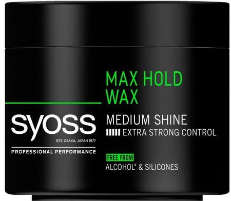 Syoss Wosk do włosów Max Hold Wax 150ml