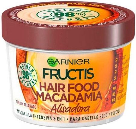Fructis Odżywcza Maska Do Włosów Alisadora Hair Food Macadamia 390Ml