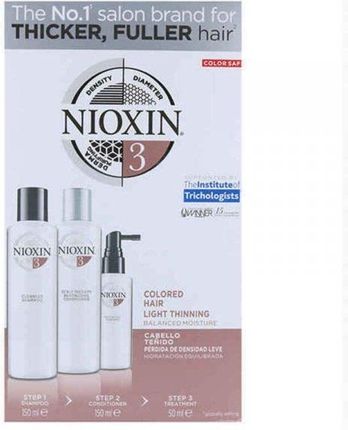 Wella Leczenie Nioxin Trial Kit Sistem 3 Włosy Farbowane