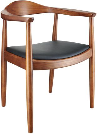 Moos Home Krzesło King Czarno Drewniane Mh 004Ch W 64643
