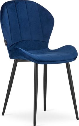 Leobert Krzesło Terni   Niebieski Aksamit x4   8931304