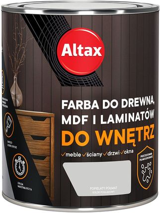 Altax Farba Do Drewna Do Wnętrz Popielaty 750 Ml