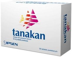 Zdjęcie Tabletki INPHARM Tanakan 0.04g 90 szt. - Dębica
