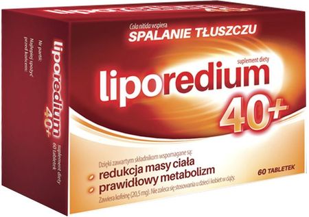 Liporedium 40+ 60tabl.