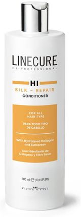 Hipertin Odżywka Linecure Silk Repair Jedwabna Wygładzająca Włosy 300 ml