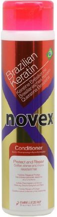 Novex Odżywka Brazilian Keratin Nawilzajaca i Regenerująca Włosy Zniszczone 300 ml