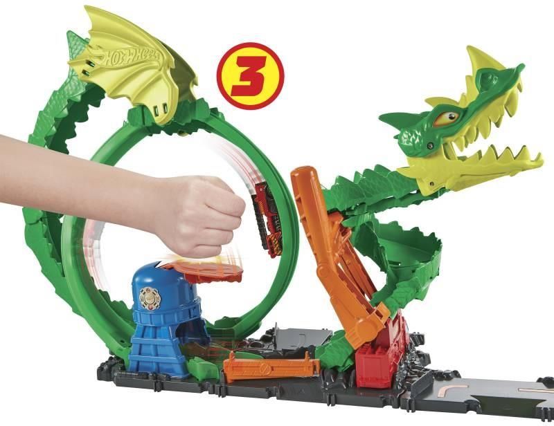 Hot Wheels City Pętla Smoka HDP03 - zdjęcie 1 Hot Wheels City Pętla Smoka HDP03