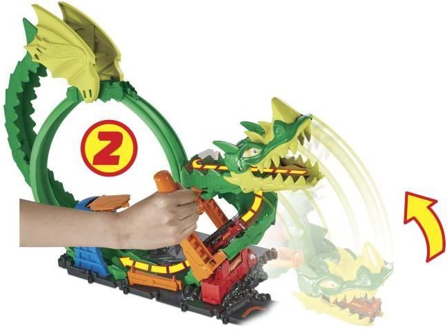 Hot Wheels City Pętla Smoka HDP03 - zdjęcie 2 Hot Wheels City Pętla Smoka HDP03
