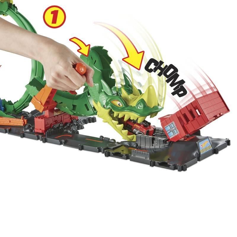 Hot Wheels City Pętla Smoka HDP03 - zdjęcie 5 Hot Wheels City Pętla Smoka HDP03