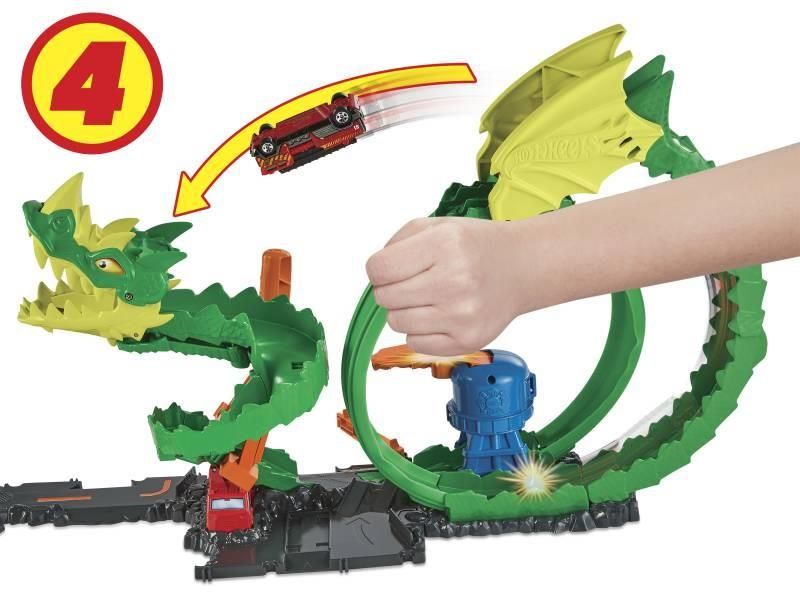 Hot Wheels City Pętla Smoka HDP03 - zdjęcie 6 Hot Wheels City Pętla Smoka HDP03