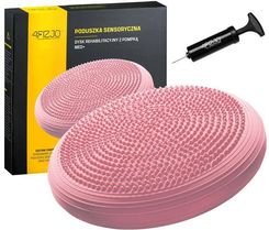 Zdjęcie 4FIZJO Poduszka Sensoryczna Med+ Pompka 33cm Róż - Dzierzgoń