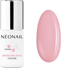 Zdjęcie NeoNail Modeling Base Calcium - Neutral Pink - Różan