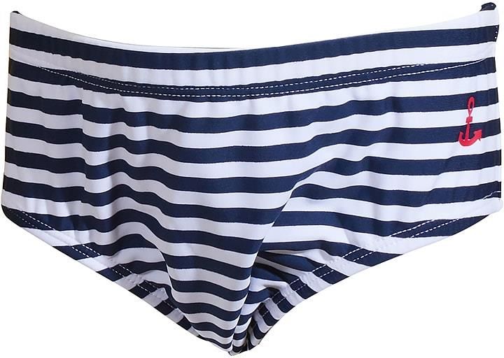 SALT AND PEPPER Berretto Bimbo 'Ahoy Stripes' In Cotone Biologico - Morbido, Con Strisce E Bordo Ripiegato - 2