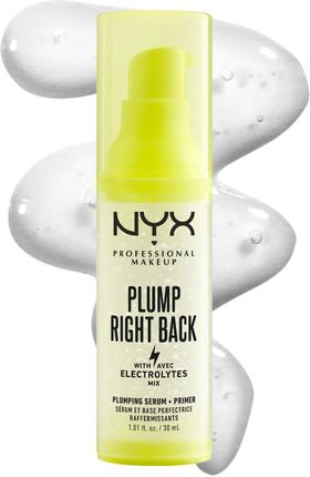 NYX Professional Makeup Plump Right Back Plump Serum And Primer Can't Stop Won't Stop baza pod podkład o długotrwałym działaniu 30ml - zdjęcie 5