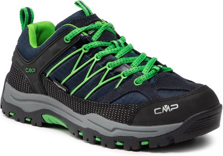 Cmp Rigel Low Trekking Shoe Kids Wp 3Q54554J B Blue Gecko 51Ak Granatowy
