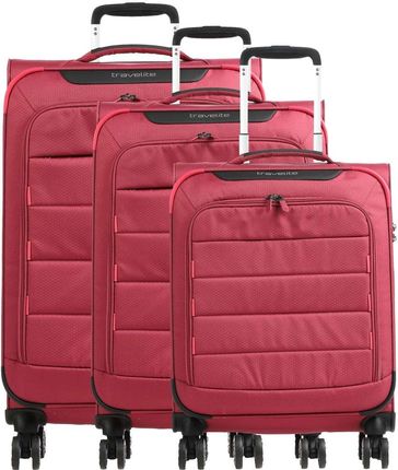 Travelite Skaii Komplet walizek (4 kołach) fuksja