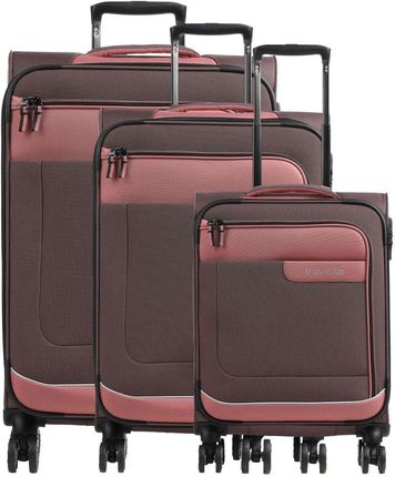 Travelite Viia Komplet walizek (4 kołach) terakota