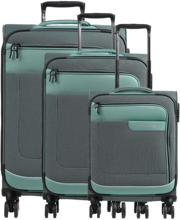 Travelite Viia Komplet walizek (4 kołach) zielony