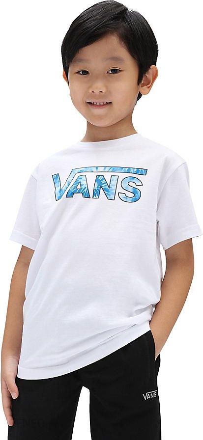 Logo Fill Dziecięcy Kids Vans Dye) opinie (white-aquatic Tie Blue Ceny (2-8 Little Talla 7-8L i T-shirt VANS Lat) Classic Biały, -