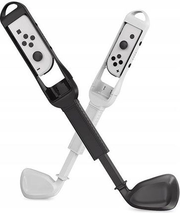 Marigames 2x Kij do Golfa Golf Joy-Con Nintendo Switch OLED Czarno-Biały DSS-143