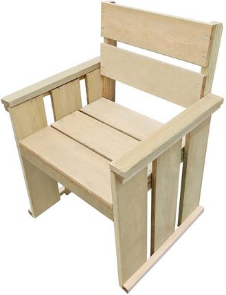 Elior Drewniane Krzesło Ogrodowe Maggie