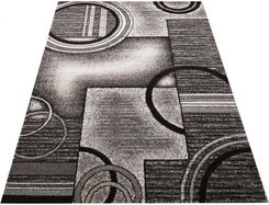 Profeos Szary Nowoczesny We Wzory Sengalo 7x60x100cm - dobre Dywany i wykładziny dywanowe