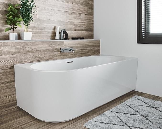 Riho　0324 Wanna z hydromasażem Riho Desire Corner Sparkle Mood Lewa