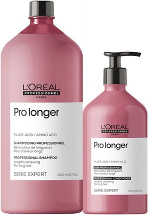 Loreal Professionnel PRO LONGER ZESTAW SZAMPON 1500ML + ODŻYWKA 750ML