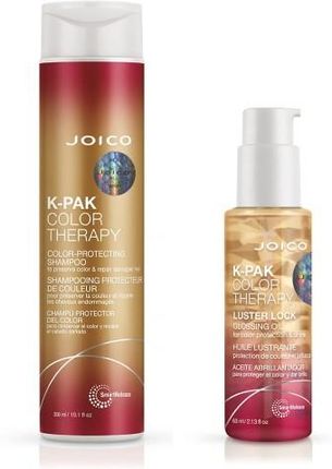 Joico K-Pak Color Therapy zestaw do włosów farbowanych szampon, olejek