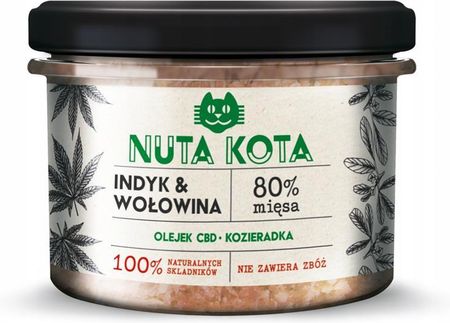 Happy Snacky Nuta Kota Indyk&Wołowina 200g
