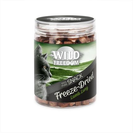 Wild Freedom Freeze-Dried Snacks, Liofilizowany Przysmak Dla Kota, Płuca Jagnięce 3x35g