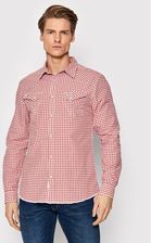 Wrangler Koszula Ls Western W5C2CIR11 Czerwony Regular Fit