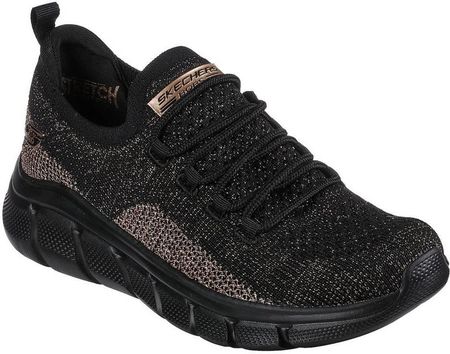 Buty damskie SKECHERS BOBS SPORT B FLEX - FALL SPARKS (117113-BKGD 