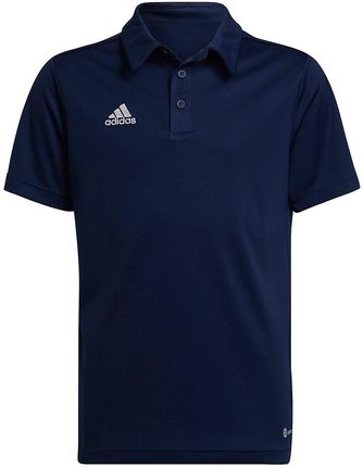 adidas Teamwear Koszulka Dla Dzieci Entrada 22 Polo Granatowa H57493