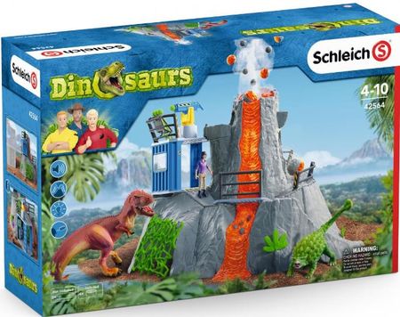 Schleich Dinosaurs Duża Ekspedycja Na Wulkan 42564