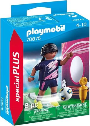 Playmobil 70875 Special Plus Piłkarka Z Bramką