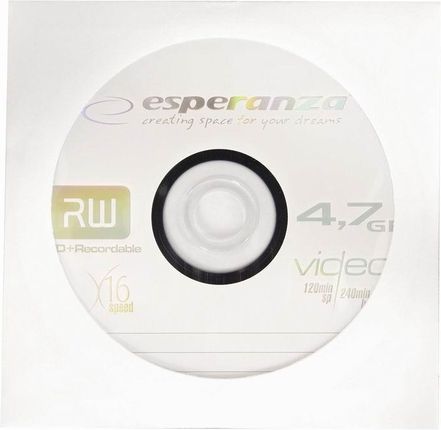 Esperanza DVD+Rx16 4,7GB KOPERTA 1 (1120)