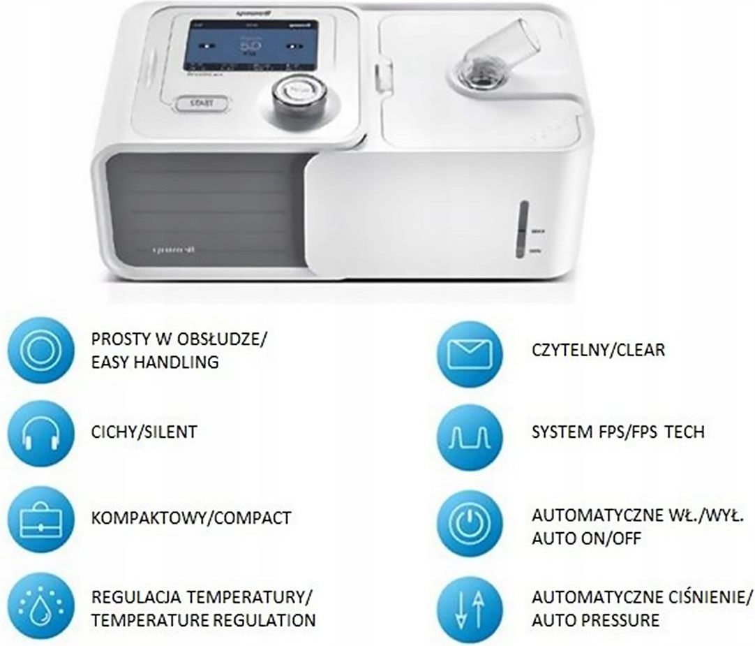 Drobne Akcesoria Medyczne Aparat Do Leczenia Bezdechu Sennego Cpap Yh 580 Ceny I Opinie Ceneopl 3594