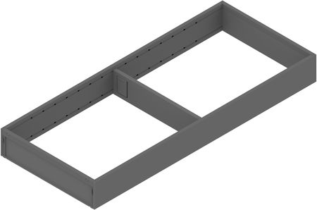 BLUM ZC7S500RS2 AMBIA-LINE ramki do szuflady LEGRABOX 500, szer.=200mm, ciemnoszary mat