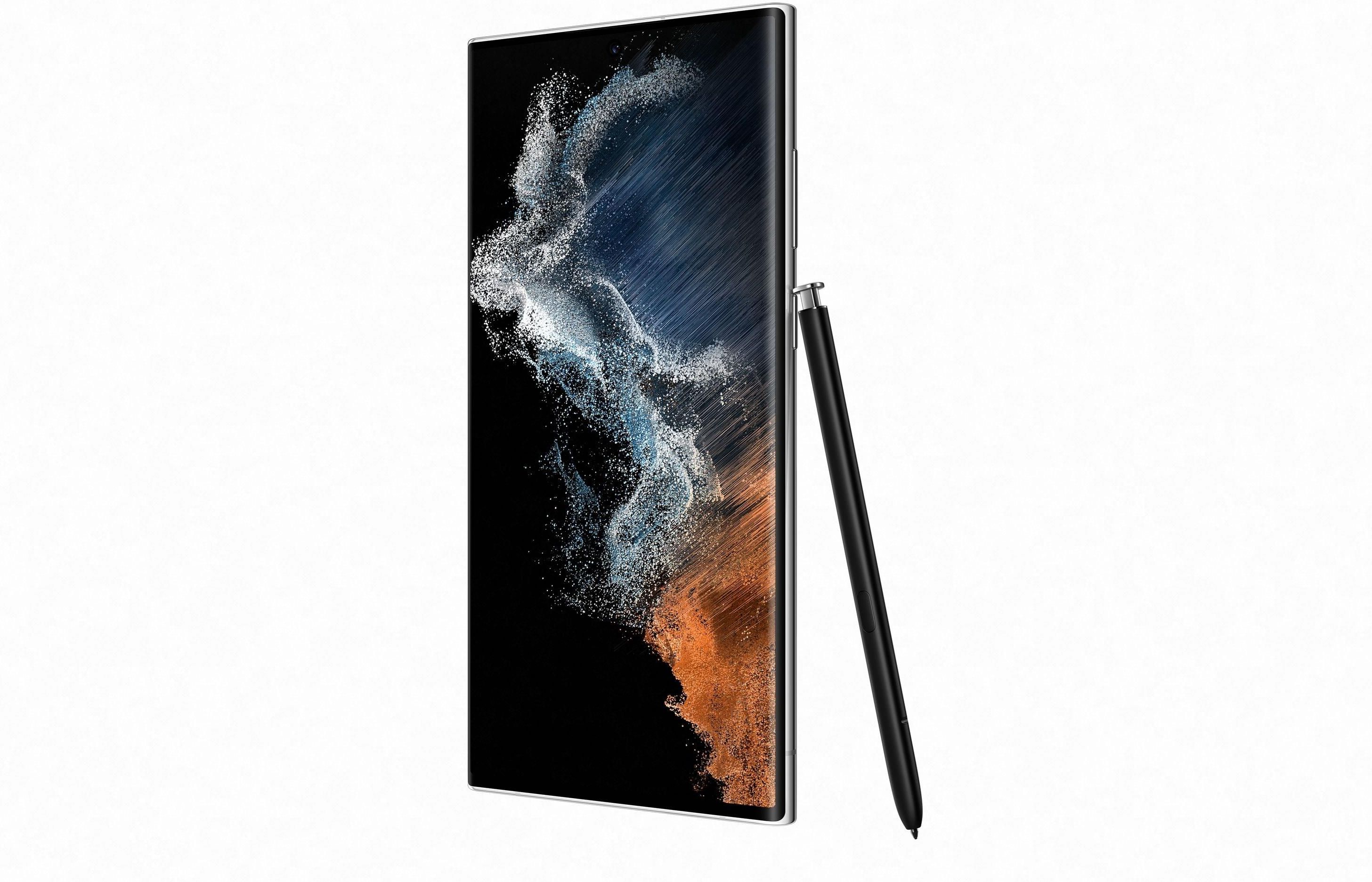 Samsung Galaxy S22 Ultra 5G SM-S908 12/512GB Biały - Cena, opinie