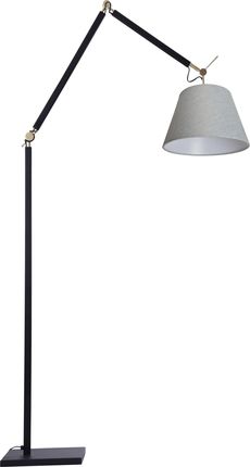 Azzardo Lampa podłogowa Nowoczesna lampa stojąca ZYTA Floor AZ4193, AZ2604 szara (AZ4193AZ2604)