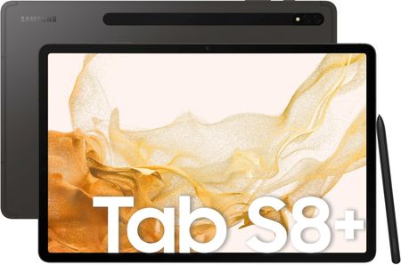 Samsung Galaxy Tab S8+ SM-800 ギャラクシー Tablet Samsung Galaxy Tab S8+ 5G 12.4 8/128GB Grafitowy (SM