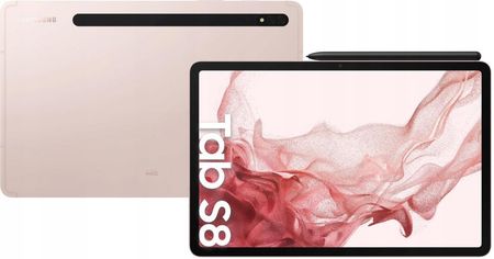 Tablet Samsung Galaxy Tab S8 Wi-Fi 11 8/128GB Różowy (SM