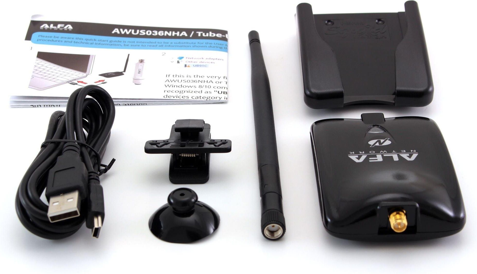Alfa AWUS036NHA Wi-Fi Adapter - zdjęcie 3 Alfa AWUS036NHA Wi-Fi Adapter
