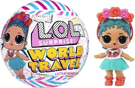 LOL Surprise Laleczka LOL w kuli niespodziance World Travel 576006