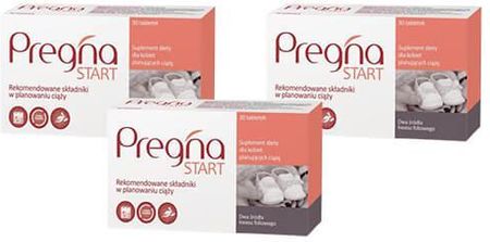 VERCO Pregna START dla kobiet planujących ciążę 3x30tabl.