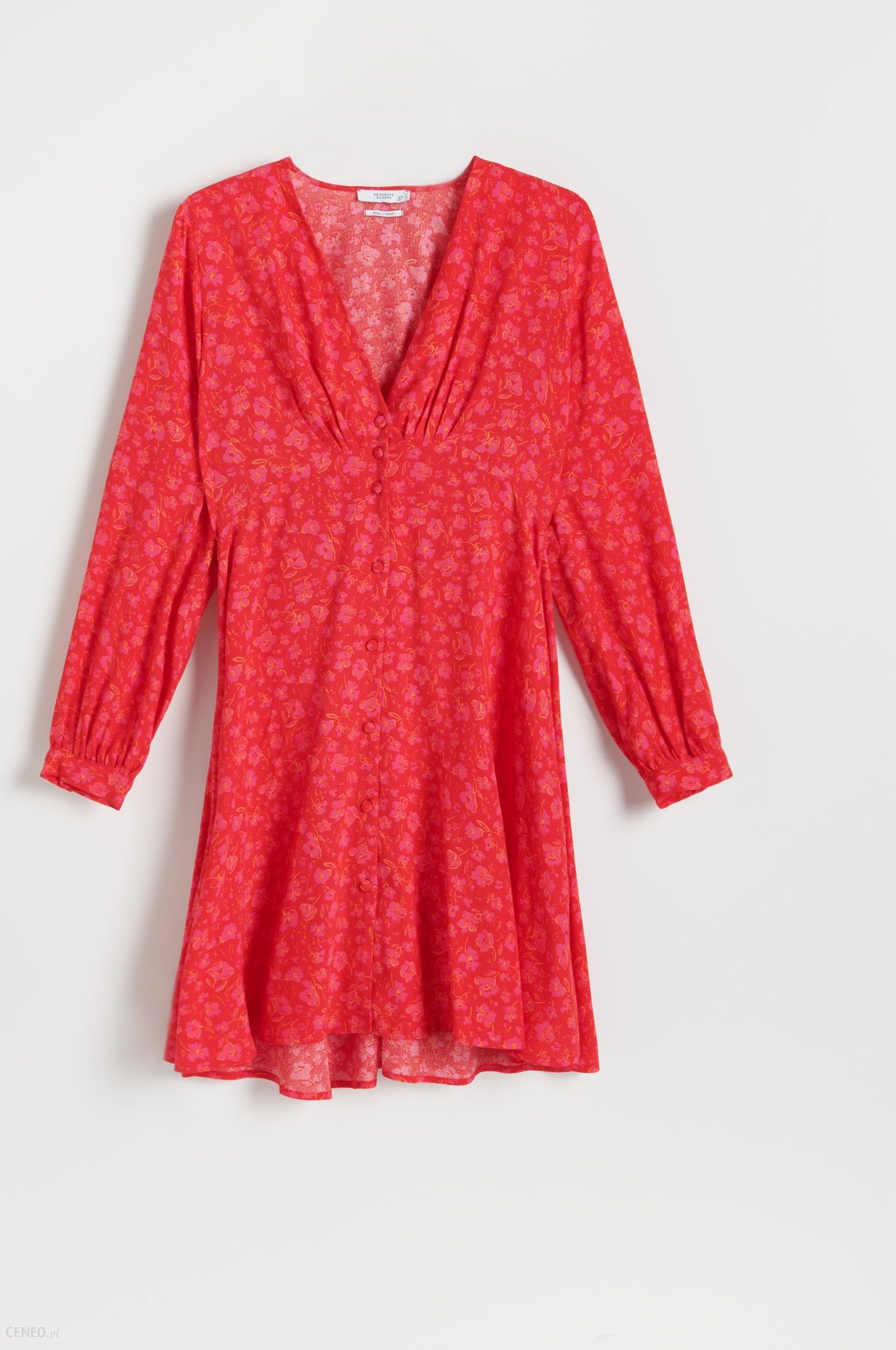 Reserved - Sukienka z EcoVero™ - Różowy