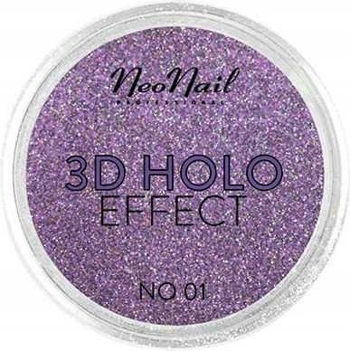Neonail 3D Holo Effect Pyłek Do Paznokci No. 01 Rose 2G